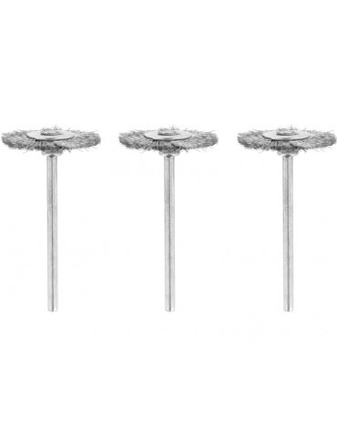 Rotacraft Steel Wheel Brushes (3pcs)