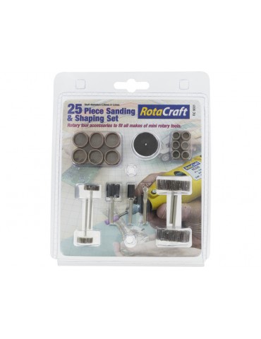 Rotacraft Sanding and Shaping Bits (25pcs Set)