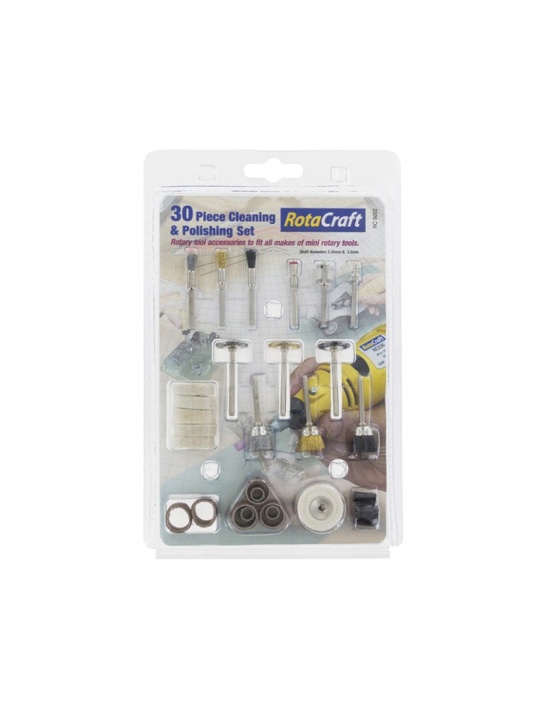 Rotacraft Cleaning and Polishing Bits (30pcs Set)