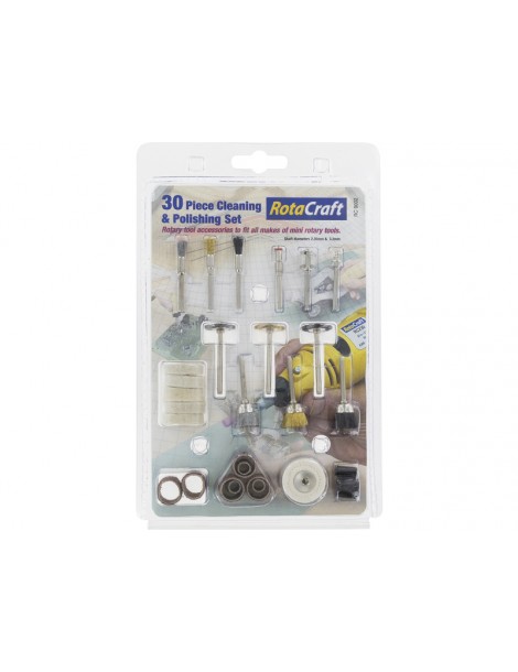 Rotacraft Cleaning and Polishing Bits (30pcs Set)