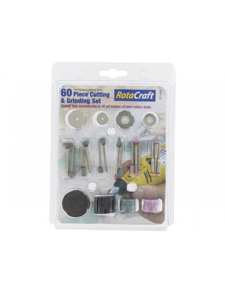 Rotacraft Cutting and Grinding Bits (60pcs Set)