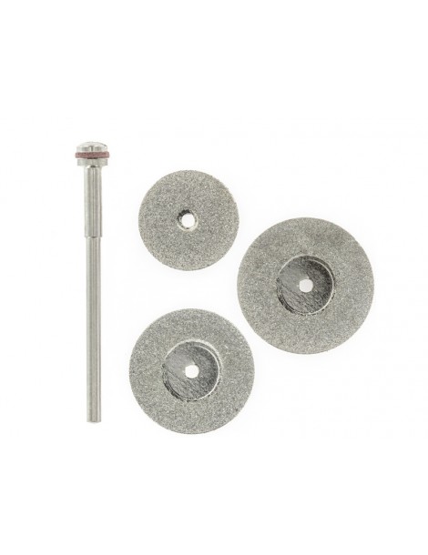 Rotacraft Diamond Saws and Mandrel (3pcs)