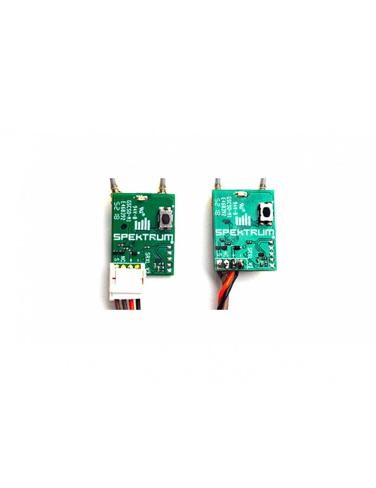 DSMX SRXL2 Receiver w/Connector Installed