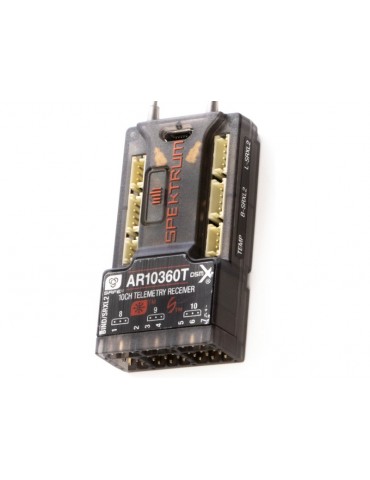 Spektrum receiver AR10360T 10CH with telemetry and AS3X