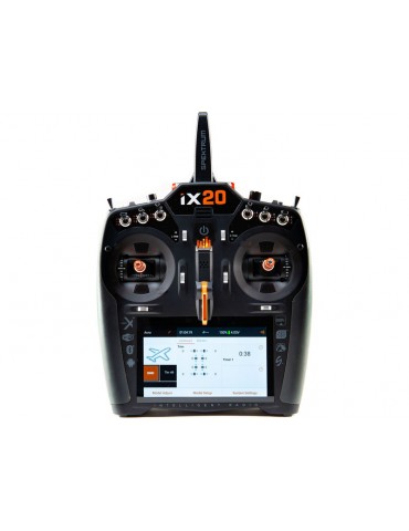 Spektrum iX20 DSMX Transmitter Only, case