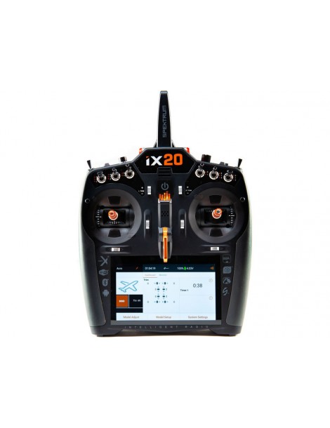Spektrum iX20 DSMX Transmitter Only, case