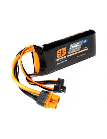 Spektrum Smart LiPo 7.4V 2000mAh Rx IC3