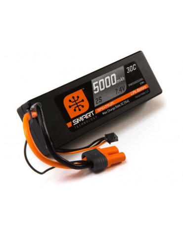 Spektrum Smart LiPo 7.4V 5000mAh 30C HC IC5