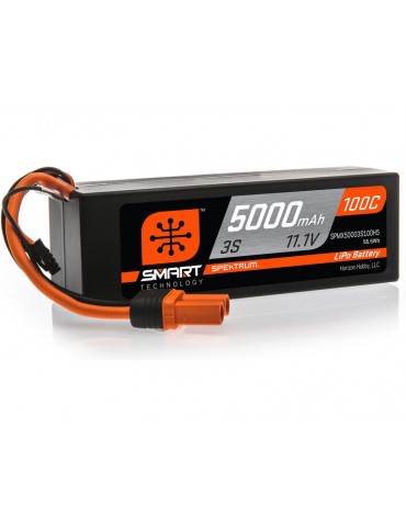 Spektrum Smart LiPo 11.1V 5000mAh 100C HC IC5