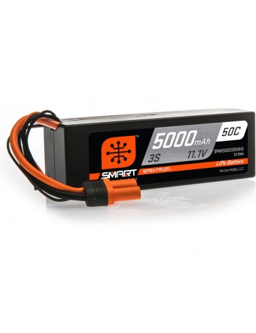 Spektrum Smart LiPo 11.1V 5000mAh 50C HC IC3