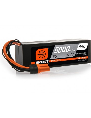 Spektrum Smart LiPo 11.1V 5000mAh 50C HC IC5