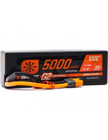 Spektrum Smart G2 LiPo 11.1V 5000mAh 100C HC IC3