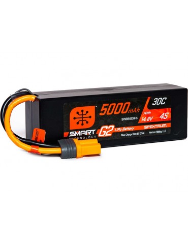 Spektrum Smart G2 LiPo 14.8V 5000mAh 30C HC IC5