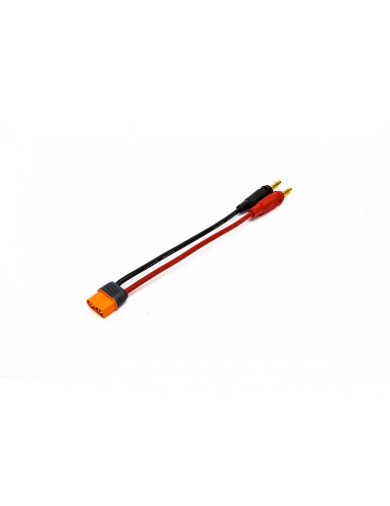 Spektrum IC3 Device Charge Lead and 13 AWG 4mm Bullets