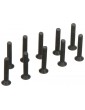 Flat Head Screws, M3 x 18mm (10)