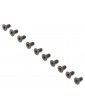 Flat Head Screws, M3 x 6mm (10)