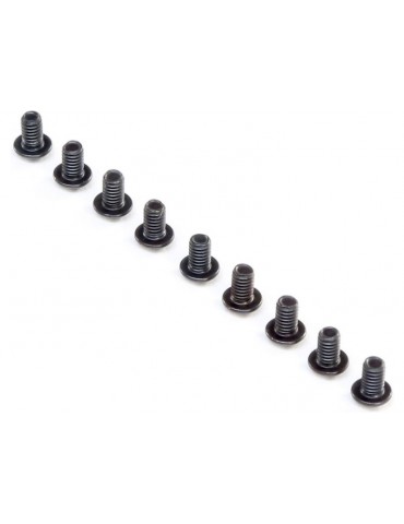 Button Head Screws, M2.5x4mm (10)