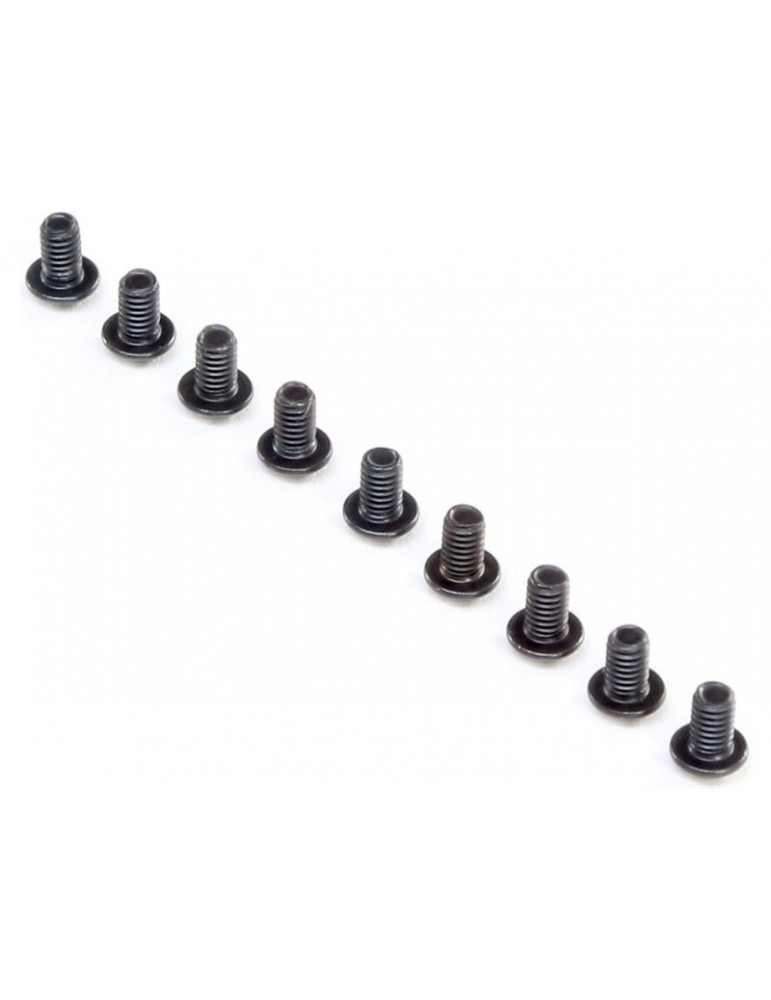 Button Head Screws, M2.5x4mm (10)