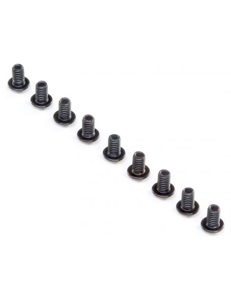 Button Head Screws, M2.5x4mm (10)