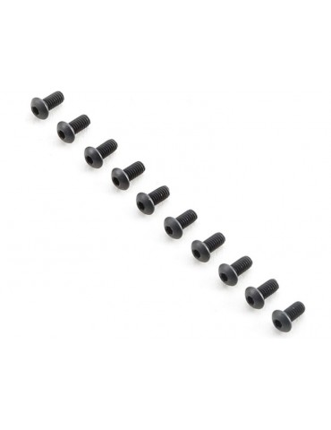 Button Head Screws, M2.5x5mm (10)