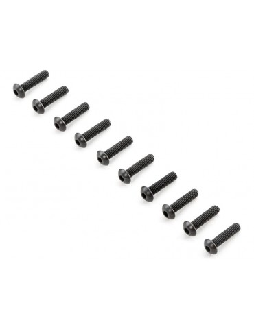 Button Head Screws, M4x16mm (10)