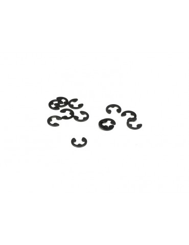 E-Clips, 3mm Shaft (12)