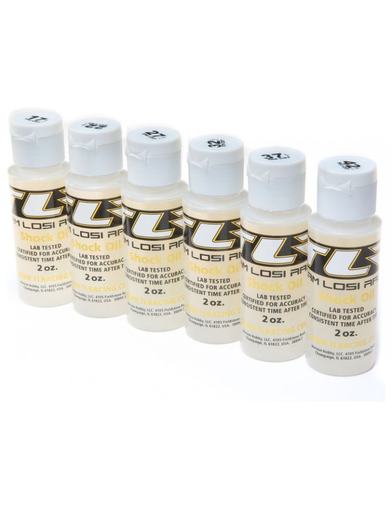 TLR Silicone Shock Oil Middle (set 6x56ml)