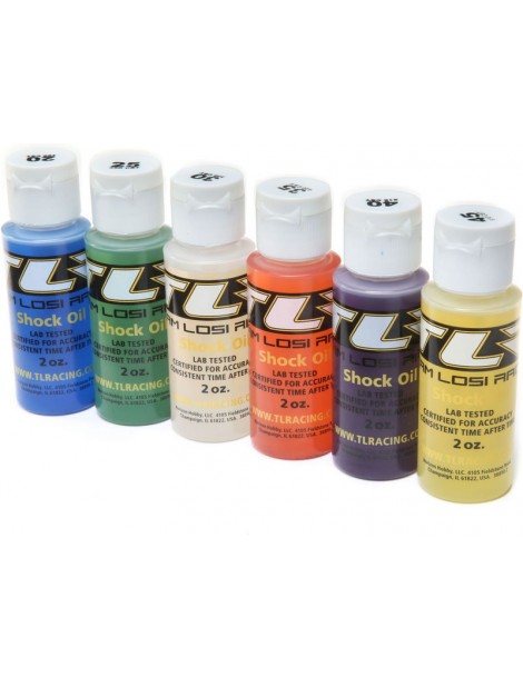 TLR Silicone Shock Oil Low (set 6x56ml)