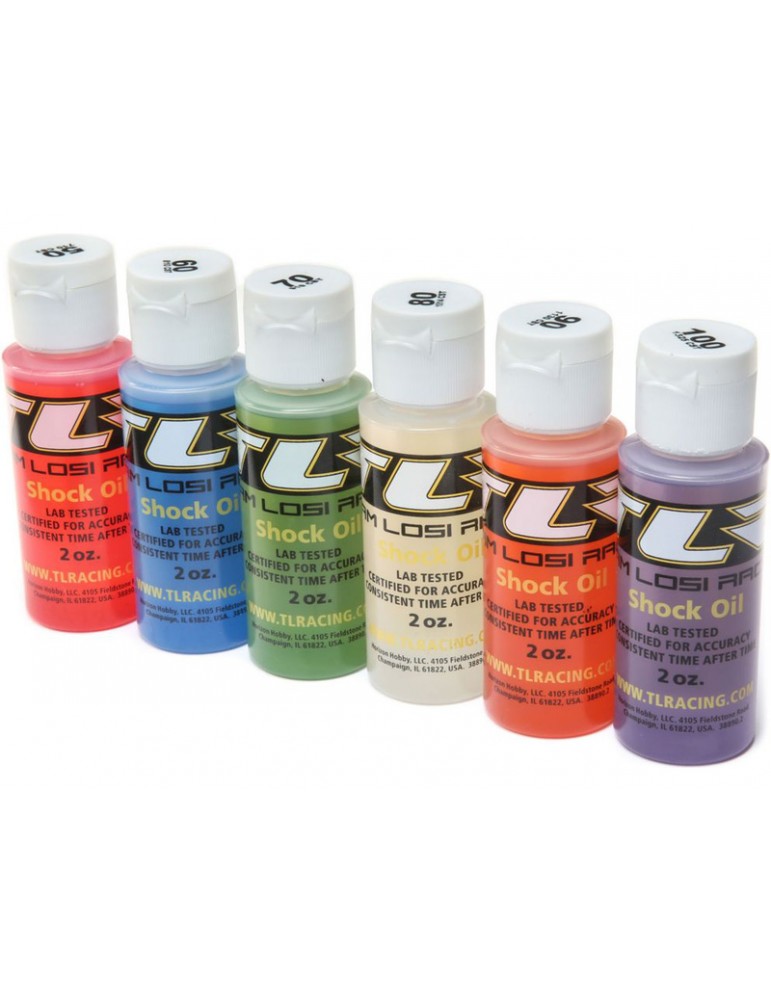 TLR Silicone Shock Oil High (set 6x56ml)