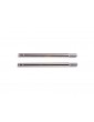 Traxxas Shock shafts, steel, chrome finish (long) (2)