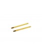 Traxxas Shock shafts, hardened steel, titanium nitride coated (long) (2)