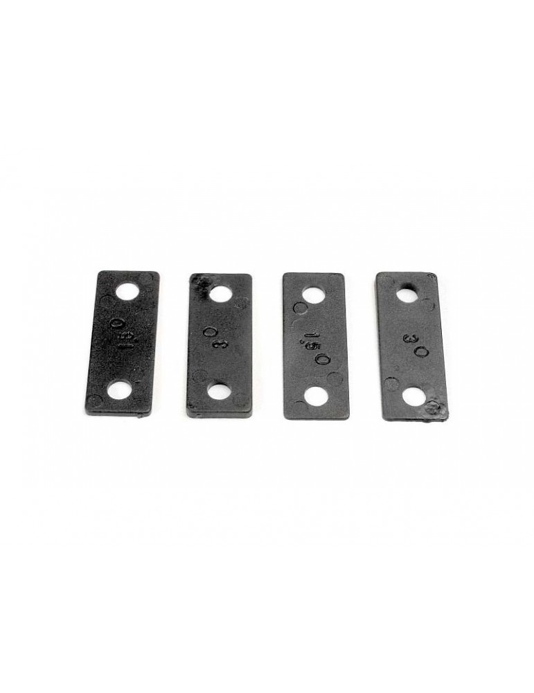 Traxxas Wedges, anti-squat (1.5 & 3.0 degree) (2 each)