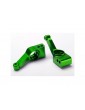 Traxxas Carriers, stub axle (green-anodized 6061-T6 aluminum) (rear) (2)