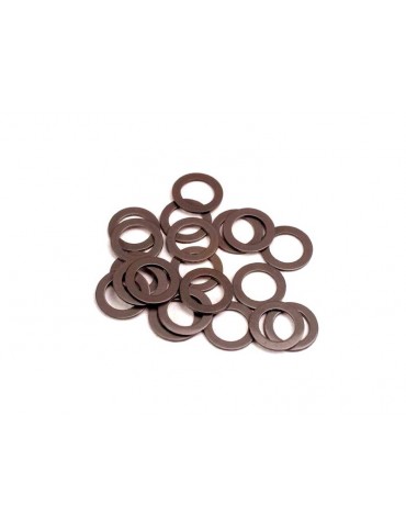 Traxxas PTFE-coated washers, 5x8x0.5mm (20) (use with ball bearings)