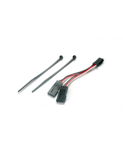 Traxxas Servo connector, Y adapter (for dual-servo steering)