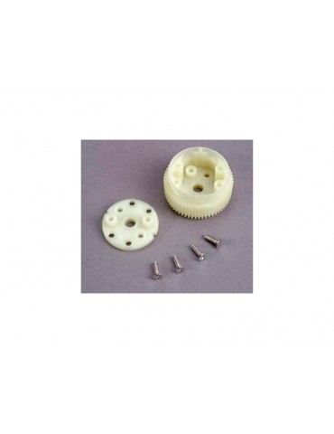Traxxas Main diff/ side cover plate/ screws