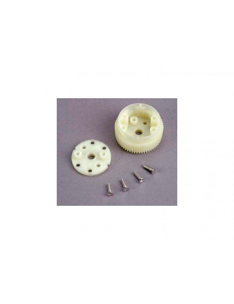 Traxxas Main diff/ side cover plate/ screws