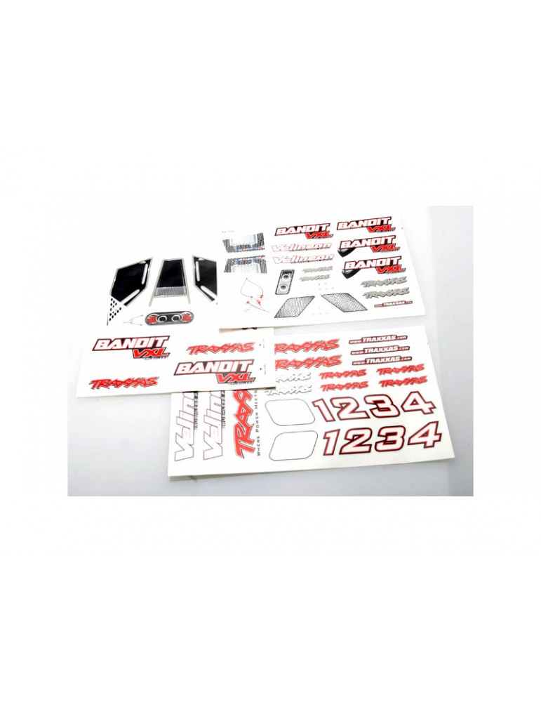 Traxxas Decal sheets, Bandit VXL