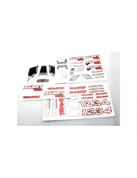 Traxxas Decal sheets, Bandit VXL