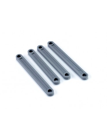 Traxxas Camber link set for Bandit (grey) (plastic/ non-adjustable)
