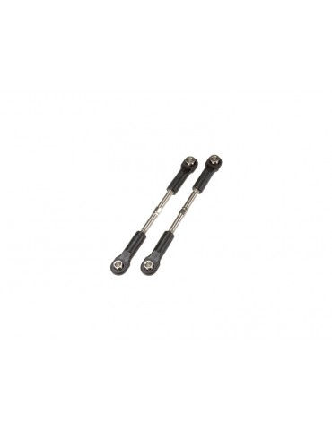 Traxxas Turnbuckles, toe link, 55mm (75mm center to center) (2)