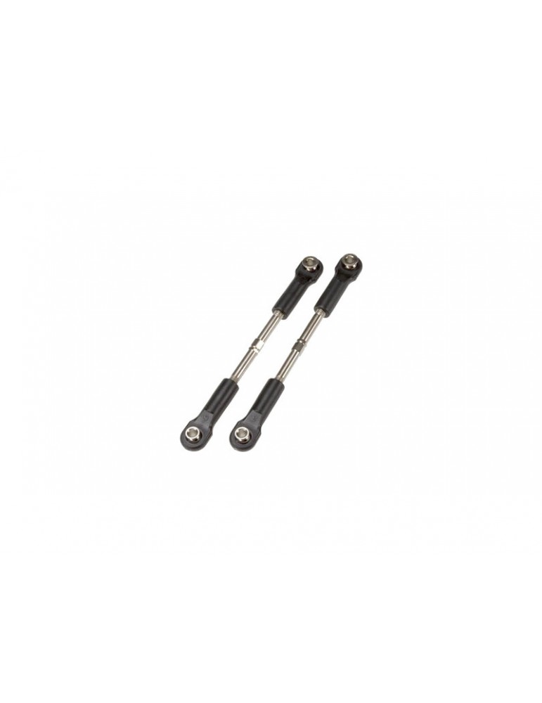 Traxxas Turnbuckles, toe link, 55mm (75mm center to center) (2)