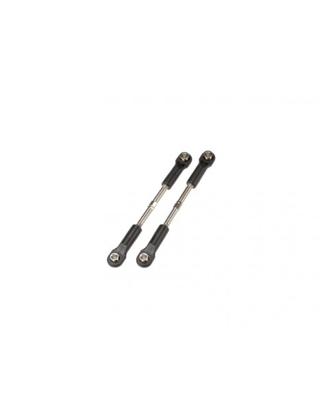 Traxxas Turnbuckles, toe link, 55mm (75mm center to center) (2)