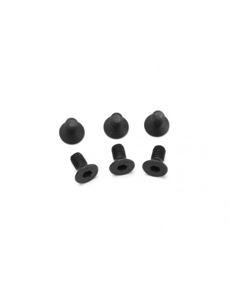 Traxxas Screws, M3x6mm countersunk (hex drive) (6)