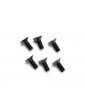 Traxxas Screws, M4x10mm countersunk (hex drive) (6)