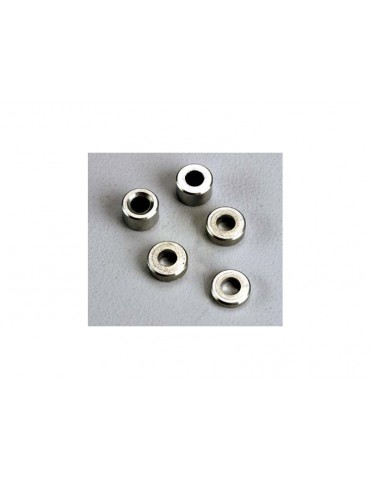 Traxxas Aluminum spacers: 3x6x1.5mm (2)/ 3x6x2.5mm (1)/ 3x6x3.8mm (2)