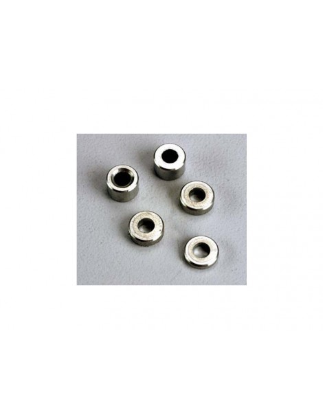 Traxxas Aluminum spacers: 3x6x1.5mm (2)/ 3x6x2.5mm (1)/ 3x6x3.8mm (2)