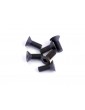 Traxxas Screws, M3x8mm countersunk (hex drive) (6)