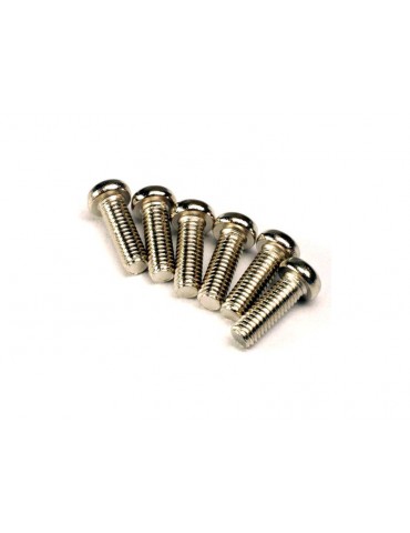 Traxxas Screws, M2.6x8mm roundhead (6)