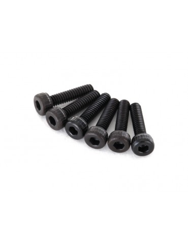 Traxxas Screws, M2x8mm cap-head (hex drive) (6)